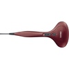 image:imageHoMedics Compact Percussion Handheld Heated Massager Adjustable Intensity Dual Pivoting Heads 2 Sets Interchangeable Nodes Muscle Kneading for Back Shoulders Feet Legs Head amp Neck