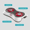 image:imageHoMedics Shiatsu Deluxe Foot Massager with Heat 4 Rotational Heads 10 Massage Nodes Therapeutic Kneading amp Rolling Warming Massage