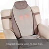 image:imageHoMedics Shiatsu Pro Plus Heated Massage Cushion Heated Vibrating Pad DualKneading Back Shoulder Thigh amp Neck Massager Fits Most Chairs Black and Grey