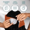 image:imageHomedics 100 Silk Sleep Mask Mulberry Silk Total Blackout Nonslip Grip Adjustable Strap for Custom Fit Hand Washable Comfortable for Travel amp Home  Midnight BlueSunset