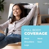 image:imageHomedics 2in Shiatsu Massage Cushion and Cordless Body Massager Removable Cordless Massage Pillow Heat and Vibrating Massage Pad for Home or Office 1 Count