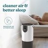 image:imageHomedics 2in1 Air Purifier amp Evaporative Humidifier for Large Rooms  HEPA Air Cleaner Filtered Humidification Digital Air Quality Sensor Auto Mode Tower Design for Home No Visible Mist2in1 Air Purifier  Humidifier