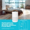 image:imageHomedics 3in1 True HEPA Air Purifier for 975 Sq Ft of CoverageHour  for Home Office and Bedrooms Activated Carbon Filter Prefilter Reduces Bacteria Virus Mold Odors Medium RoomsLarge