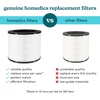 image:imageHomedics 3in1 True HEPA Replacement Filter Air Purifier Filter  Activated Carbon Filter Dust Remover Air Cleaner Remove Household Odors Remove Pet Odors72 x 72 x 63