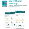 image:imageHomedics 500 Series Bluetooth Upper Arm Blood Pressure Monitor for Home Use  Voice Out Guide Smart Measure Irregular Heartbeat Detection 2 Users 120 Memories Each
