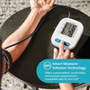 image:imageHomedics 500 Series Bluetooth Upper Arm Blood Pressure Monitor for Home Use  Voice Out Guide Smart Measure Irregular Heartbeat Detection 2 Users 120 Memories Each