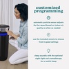 image:imageHomedics 5in1 UVC Air Purifier  360Degree HEPA Filter for 1593 Sq Ft  Extra Large Air Purifiers for Bedroom and Home Essential Oil Pads BuiltIn Timer 5 Speed Settings for Large Rooms WhiteBlack
