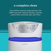 image:imageHomedics 5in1 UVC Air Purifier  Extra Large Air Purifiers for Bedroom and Home Essential Oil Pads BuiltIn Timer 5 Speed Settings for Large Rooms White  Renewed