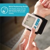 image:imageHomedics 700 Series Wrist Cuff Blood Pressure Monitor for Home Use  OneTouch Operation Accurate Results 2 Users with Bluetooth Wireless Technology to The Homedics Health App SmartWhite Smart