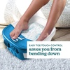image:imageHomedics Bubble Bliss Deluxe Footbath Gift Set Maintain Heat Foot Spa  Invigorating Bubbles 3 Massage Attachments Pumice Stone Moisturizing Heel Socks amp Splash Guard for Ultimate RelaxationBlue
