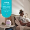 image:imageHomedics Cool Mist Humidifier Large Air Humidifiers 7Color NightLight  for Bedroom Plants OfficeCool Mist Essential Oil Pads and BuiltIn Timer 7Color NightLight 2 Mist Settings WhiteHumidifiers