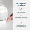 image:imageHomedics Cool Mist Humidifier Large Air Humidifiers 7Color NightLight  for Bedroom Plants OfficeCool Mist Essential Oil Pads and BuiltIn Timer 7Color NightLight 2 Mist Settings WhiteHumidifiers