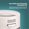 image:imageHomedics Cool Mist Humidifiers for Bedroom Home Nursery Office Plants   Total Comfort UVC Ultrasonic Humidifier Leak Resistant Design 097 Gallon Tank 35 Hour Run Time Quiet Night Light
