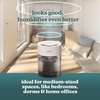image:imageHomedics Cool Mist Humidifiers for Bedroom Home Nursery Office Plants   Total Comfort UVC Ultrasonic Humidifier Leak Resistant Design 097 Gallon Tank 35 Hour Run Time Quiet Night Light