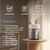 image:imageHomedics Cool Mist Humidifiers for Bedroom Home Nursery Office Plants   Total Comfort UVC Ultrasonic Humidifier Leak Resistant Design 097 Gallon Tank 35 Hour Run Time Quiet Night Light