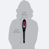 image:imageHomedics Cordless Percussion Body Massager  Handheld Pain Relief with Soothing Heat