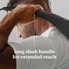 image:imageHomedics Deep Tissue Percussion Massager with 3 Speeds 5 Attachments and Long Handle for HardtoReach Areas