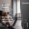 image:imageHomedics Deep Tissue Percussion Massager with 3 Speeds 5 Attachments and Long Handle for HardtoReach Areas