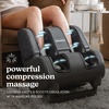 image:imageHomedics Deluxe Foot Massager Calf Massager Rolling amp Compression Massage  Adjustable Tilt Washable Liners 4 Programs 3 Intensity for Muscle Relief and PostWorkout Recovery