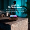 image:imageHomedics Drift 10 Wood Sand Table Zen Stress Relief Black Walnut  App Controlled Moving Sand Art for DeskBlack Walnut