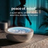 image:imageHomedics Drift Sandscape Perpetual Motion Machine 21 Inch Large BlackCream