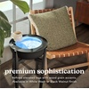 image:imageHomedics Drift Sandscape Solid Wood Sand Table Stand 16 Stand Only  Compatible drift 16 ST300BK and ST300CE Black Walnut Stand Only Drift Sold SeparatelyBlack