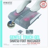 image:imageHomedics Gentle Touch Gel Shiatsu Foot Massager Heat Therapy Electric DeepKneading Shiatsu GelNode Massage with 6 Nodes ToeTouch Controls for All Feet Sizes Foot Pain Relief Plantar Fasciitis