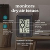 image:imageHomedics HM100 Indoor Humidity Monitor EasyRead Hygrometer  to Monitor Indoor Air Comfort Fahrenheit and Celsius BatteryOperated Room Thermometer for Home
