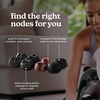 image:imageHomedics Handheld Back Massager with Heat Deep Tissue Percussion Massager  Neck Shoulders amp Body Massage 4 Custom Attachment Sets Dual Node 3 Speeds Comfort Grip Handle Twin Percussion Pro1 Count Pack of 1