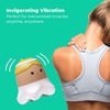 image:imageHomedics Holly Jolly Mini Massager Handheld Cordless Portable and Vibrating for Neck Back Legs Shoulder and Body Angel