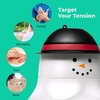 image:imageHomedics Holly Jolly Mini Massager Handheld Cordless Portable and Vibrating for Neck Back Legs Shoulder and Body Snowman