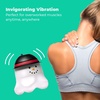 image:imageHomedics Holly Jolly Mini Massager Handheld Cordless Portable and Vibrating for Neck Back Legs Shoulder and Body Snowman
