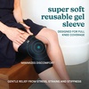image:imageHomedics Hot and Cold Relief Gel Elbow Sleeve Heat or Ice Therapy  for Sore Elbows and Joints SoftTouch Stretch Fabric Contoured Hydrogel Design for Comfort and RelaxationKnee