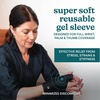 image:imageHomedics Hot and Cold Relief Gel Elbow Sleeve Heat or Ice Therapy  for Sore Elbows and Joints SoftTouch Stretch Fabric Contoured Hydrogel Design for Comfort and RelaxationHand