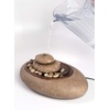 image:imageHomedics Mirra Oceanside Relaxation Fountain  Serene Decorative Home DecorBrown