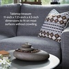image:imageHomedics Mirra Oceanside Relaxation Fountain  Serene Decorative Home DecorNatural