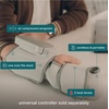 image:imageHomedics Modulair Compression Wrist Wrap Massager  Overlapped Compression Therapy with 4 Programs Adjustable Intensity Heat Settings Battery Sold Separately