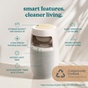 image:imageHomedics Natura Air Purifier for Home 975 Sq Ft Bedroom amp Office True HEPA Air Cleaner with Activated Carbon Air Filter Smart Air Quality Sensor Auto Mode Sleep Mode Timer Odor Reducer