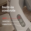 image:imageHomedics Neck Massager with Heat  Pro Therapy Elite Portable  Adjustable Shiatsu and Vibration Massage TanTan
