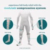 image:imageHomedics Overlapped Compression Therapy Battery Modulair  Massage System Universal Controller Compatible with Homedics Modulair Compression Wraps Sold SeparatelyKnee Wrap