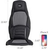 image:imageHomedics Perfect Temp Travel Massage Cushion 6Motor Vibration Massage and Soothing Heating Cooling Zone Control TAVC275H