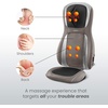 image:imageHomedics Perfect Touch Masseuse Heated Massage Cushion  App Controlled Adjustable Height 4 Massage Styles  Relief for Back Shoulder amp Neck  Shiatsu Rolling Percussion or Combination Massage
