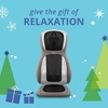 image:imageHomedics Perfect Touch Masseuse Heated Massage Cushion  App Controlled Adjustable Height 4 Massage Styles  Relief for Back Shoulder amp Neck  Shiatsu Rolling Percussion or Combination Massage