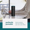 image:imageHomedics Portable Humidifier  Small Air Humidifiers Matte Black  for Bedroom Plants Office Travel  Cool Mist Humidifiers ColorChanging Accent Light 2 Mist Settingsonesize