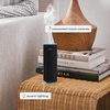 image:imageHomedics Portable Humidifier  Small Air Humidifiers Matte Black  for Bedroom Plants Office Travel  Cool Mist Humidifiers ColorChanging Accent Light 2 Mist Settingsonesize