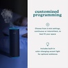 image:imageHomedics Portable Humidifier  Small Air Humidifiers Matte Black  for Bedroom Plants Office Travel  Cool Mist Humidifiers ColorChanging Accent Light 2 Mist Settingsonesize