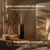 image:imageHomedics Portable Humidifier  Small Air Humidifiers Matte White  for Bedroom Plants Office Travel  Cool Mist Humidifiers ColorChanging Accent Light 2 Mist SettingsBlack