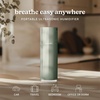 image:imageHomedics Portable Ultrasonic Humidifier USB Rechargeable Aromatherapy Cool Mist Humidifier with 77 oz EasyFill Tank Continuous amp Intermittent Mist 7Color Nightlight Auto Shutoff Green SageGreen Sage
