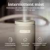 image:imageHomedics SereneScent Mini Fabric Rechargeable Waterless Diffuser Beige  Cordless Aromatherapy Device Use with SereneScent Oil 15ml Sold Separately Adjustable Mist Intensity amp Ambient LightBeige