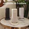 image:imageHomedics SereneScent Mini Fabric Rechargeable Waterless Diffuser Beige  Cordless Aromatherapy Device Use with SereneScent Oil 15ml Sold Separately Adjustable Mist Intensity amp Ambient LightBeige